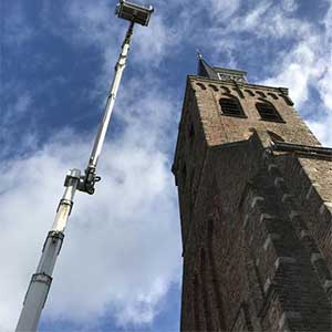 Restauratiewerkzaamheden kerk ’t Woudt